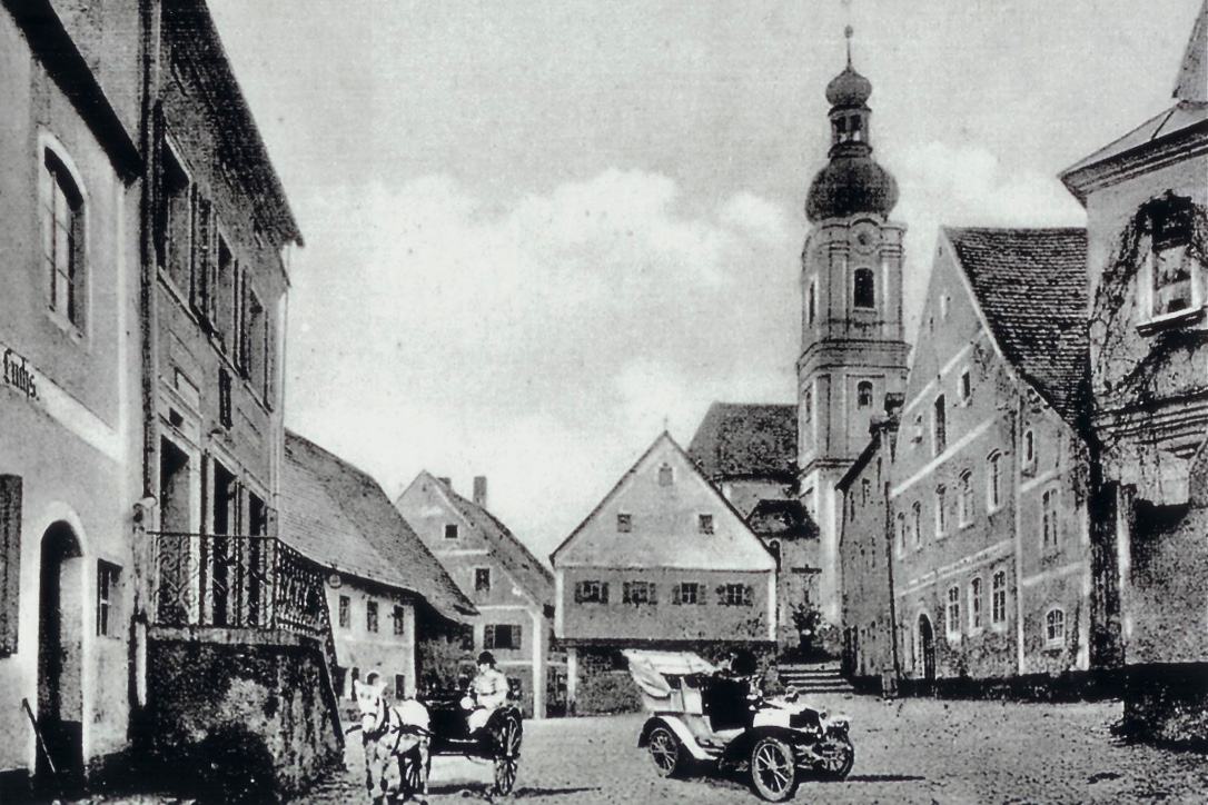 Marktplatz Kallmünz um 1910