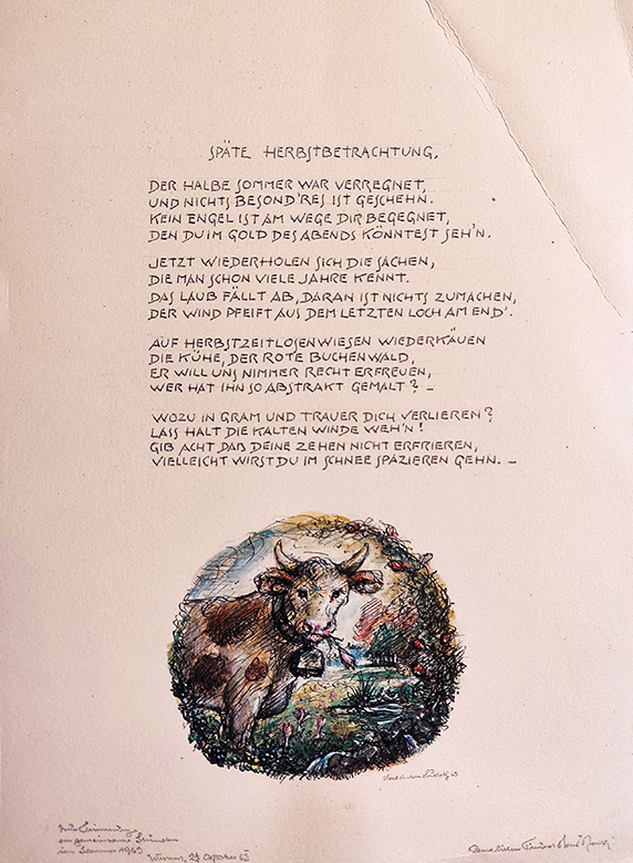 Karl Anton Hudetz Gedicht